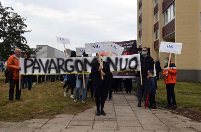 Bulvaras: Mitinge - ir chemijos pamoka