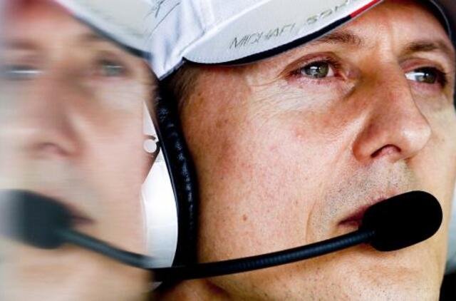 Buvusiai „Formulės 1“ žvaigždei M. Schumacheriui Paryžiuje taikoma kamieninių ląstelių terapija