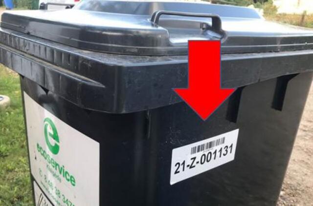Informacija klaipėdiečiams: pasitikrinkite atliekų konteinerių numerius