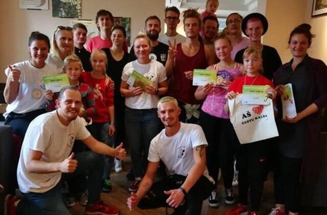 Klaipėdos kurtieji pakvietė klaipėdiečius į lenktynes