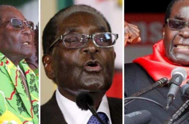 Mirė buvęs ilgametis Zimbabvės lyderis Robertas Mugabe