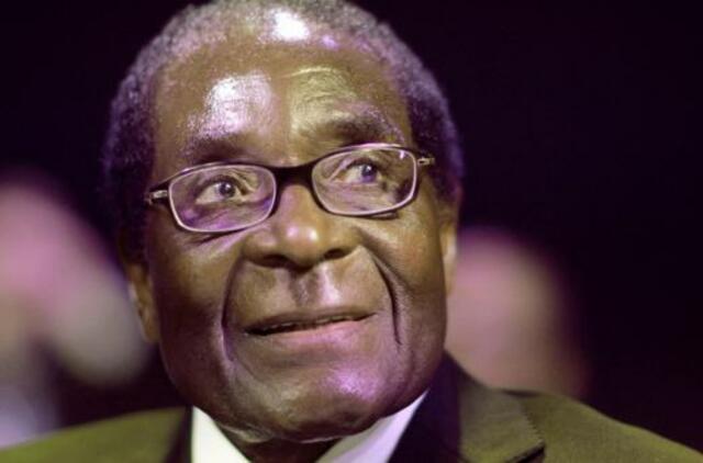 Mirė buvęs Zimbabvės prezidentas R. Mugabe