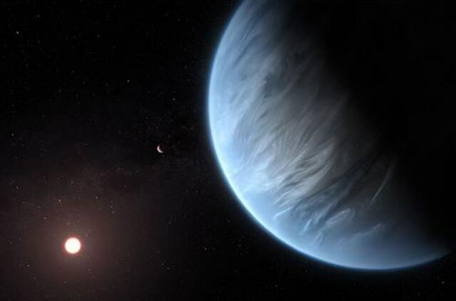 Mokslininkai: gyventi tinkamos egzoplanetos atmosferoje pirmąkart aptikta vandens