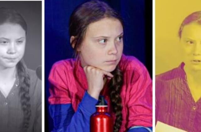 Internautai pašiepė G. Thunberg: 16-metės kalba paversta sunkiojo metalo hitu