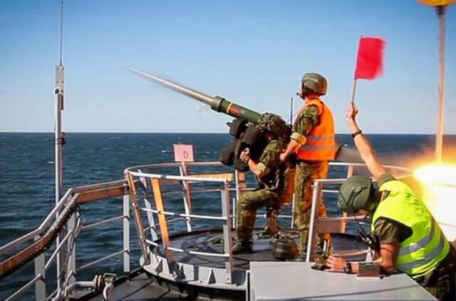 Pratybose „Gintarinė strėlė“ kariai naikins oro taikinius virš Baltijos jūros