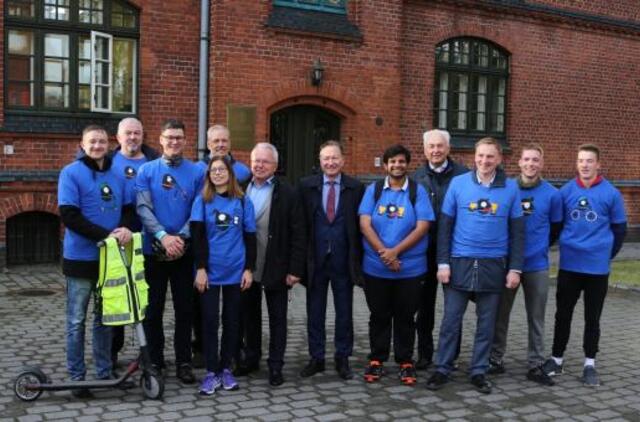 Transporto lenktynėse nugalėjo elektromobilis