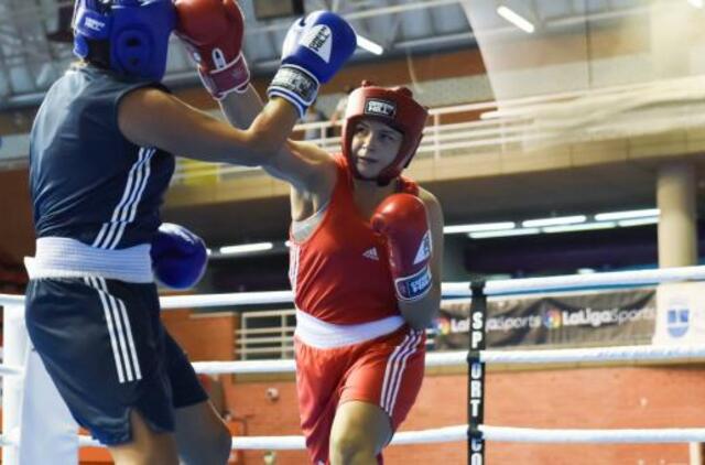 Boksininkė I. Lešinskytė pasaulio čempionate užėmė penktąją vietą