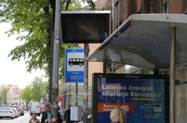 Atgimimo stotelėje švieslentė vėl veikia