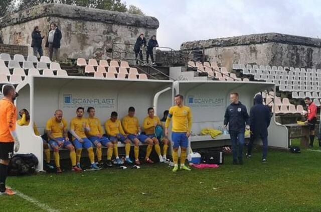 "Atlantas" Latvijoje žaidė kontrolines rungtynes