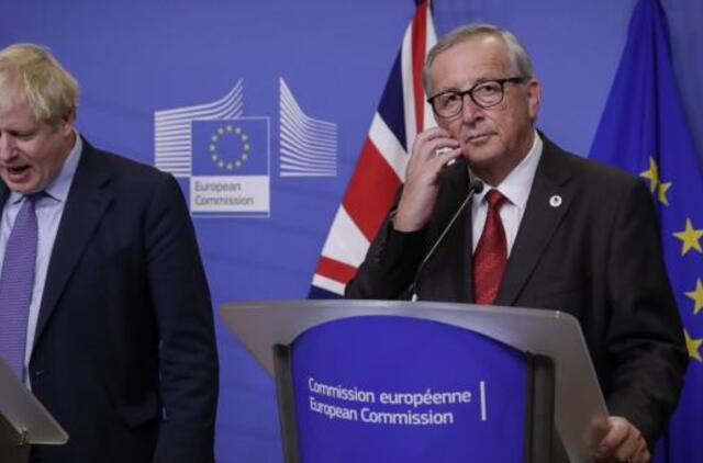 „Brexit“: derybos baigtos, kova tęsiasi