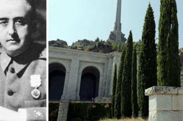 Ispanijoje ekshumuojami diktatoriaus F. Franco palaikai