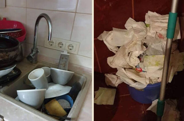 Įžengusi į išnuomotą butą šeimininkė pakraupo