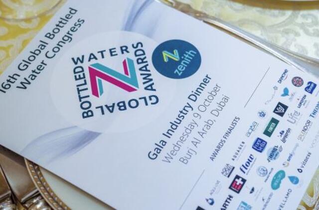 Natūralus mineralinis vanduo „akvilė“ gavo pasaulinį vandens apdovanojimą