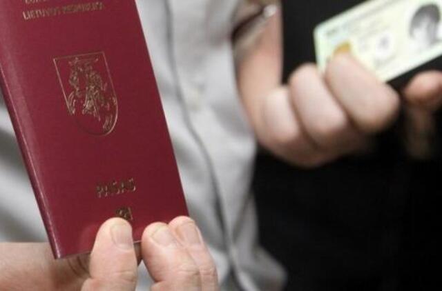 Naujas įstatymas leistų atsiųsti pasą