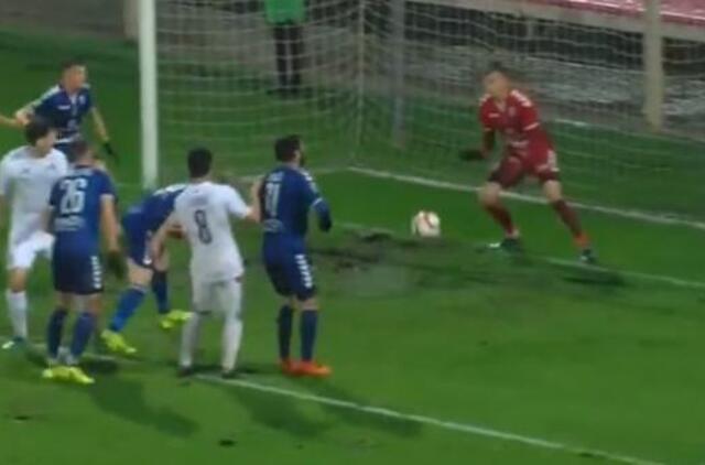 "Palangos" futbolininkai 0:5 pralaimėjo "Sūduvai"