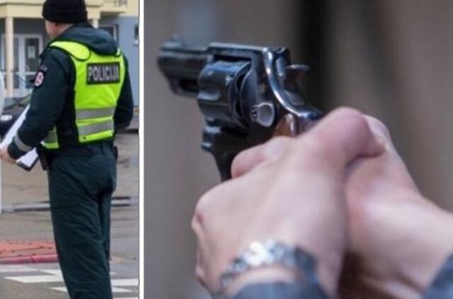 Prekybos centre panaudotas šaunamasis ginklas