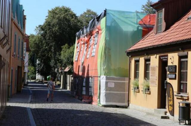 Prieš vandalizmą Klaipėdoje piketas prie Kultūros ministerijos