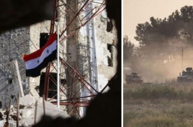 Sirijos kurdai sutinka laikytis ugnies nutraukimo, ES sunerimusi