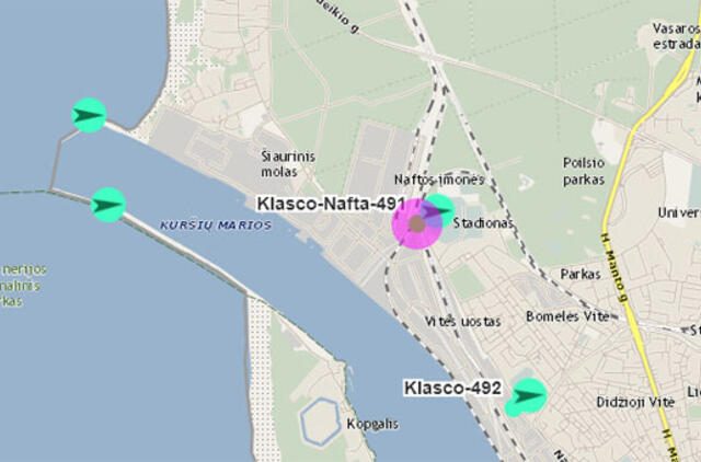 Uosto taršos stotelių duomenis jau gali matyti visi