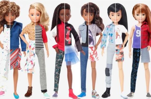 Vaikams sukurtos lėlės be lyties