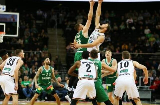 „Žalgiris“ be didesnio vargo nugalėjo „Lietkabelį“