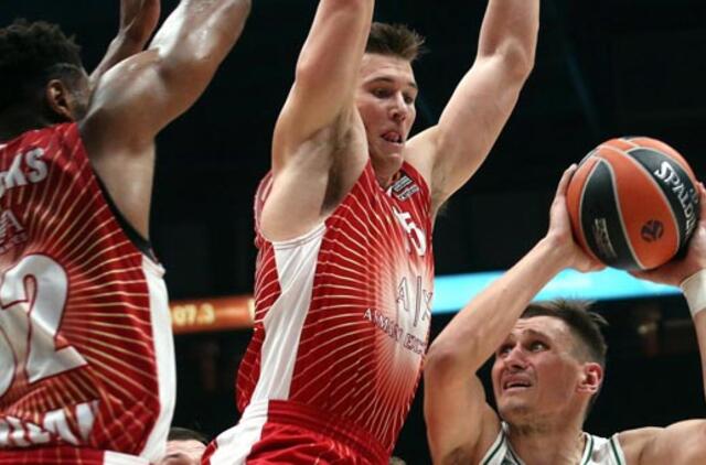 „Žalgiris“ pralaimėjo ir Milano „AX Armani Exchange“