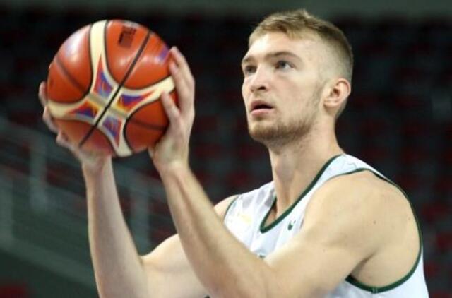 Atkovotų kamuolių rekordą pagerinęs D. Sabonis padėjo „Pacers“ klubui iškovoti pergalę