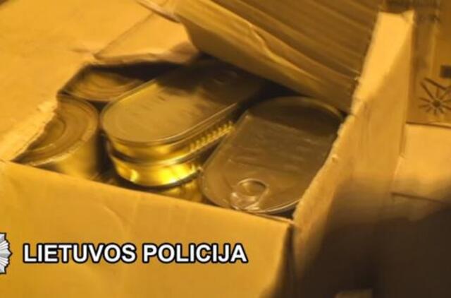 Baigtas tyrimas dėl kontrabanda vežamo maisto