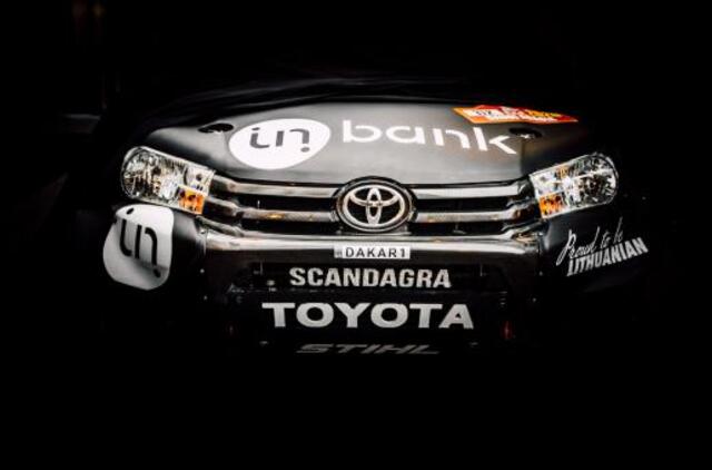 Benediktas Vanagas Dakare Lietuvai atstovaus nauju pavadinimu „Inbank team Pitlane“