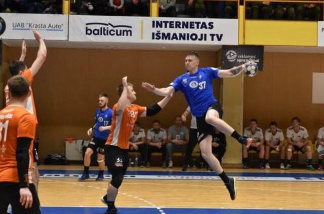 „Dragūno“ rankininkai išplėšė lygiąsias su Minsko klubu