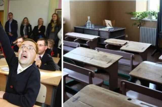 Gintaras Steponavičius vėl tapo moksleiviu