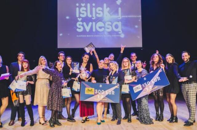 Klaipėdos miesto aukštųjų mokyklų studentai išlindo į šviesą