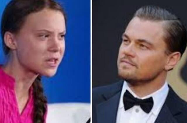 L. DiCaprio susitiko su G. Thunberg