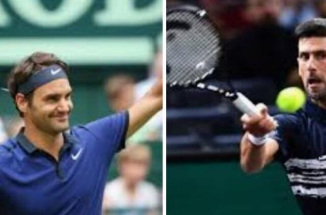 N. Džokovičiaus pergalė ir R. Federerio nesėkmė