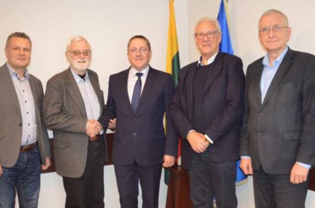 Palangoje lankėsi miesto garbės pilietis švedas L. T. Larsonas