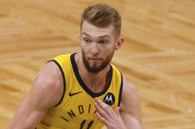 Po traumos sugrįžęs Domantas Sabonis pakartojo asmeninį NBA rekordą
