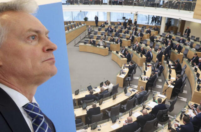 Seimas atmetė dar vieną Gitano Nausėdos veto