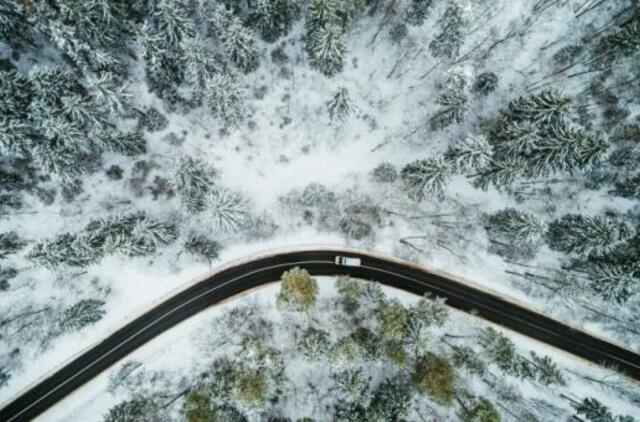 Su žiemiškais orais savaitgalį susidurs didelė dalis Europos