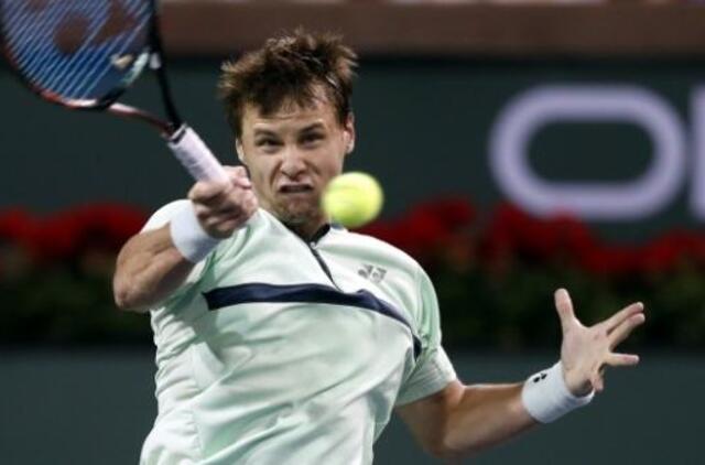 Tenisininkas R. Berankis pasaulio reitinge lieka 66-as