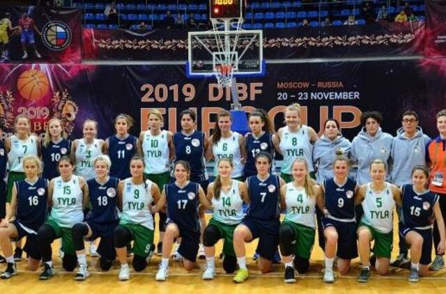 „Tylos“ krepšininkės - Europos taurės laimėtojos