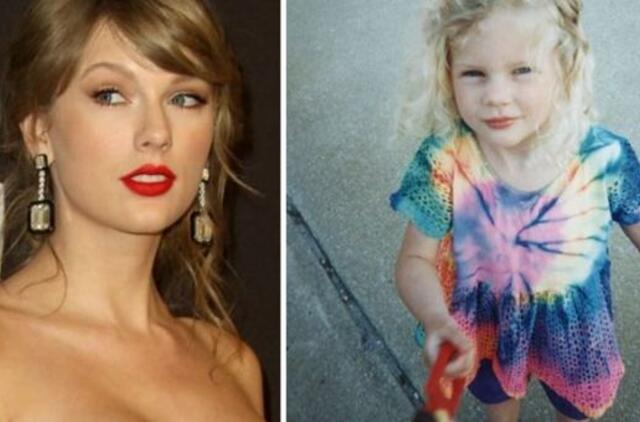 30-metį švenčianti T. Swift pasidalijo žavinga vaikystės nuotrauka