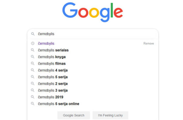 „Google" paieška Lietuvoje: rinkimai, tymai ir „Černobylis"