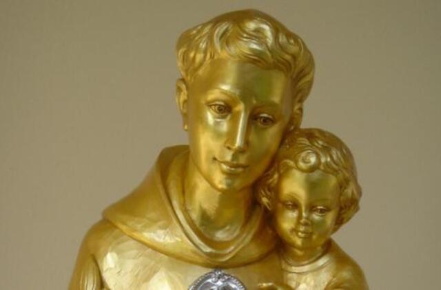 Į Žemaitiją atvežama šv. Antano Paduviečio relikvija