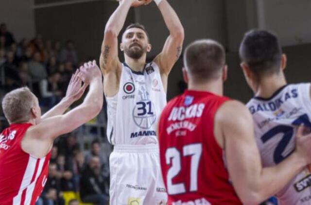 Ilgai pirmavęs "Neptūnas", mačo pabaigoje išbarstė persvarą ir pralaimėjo