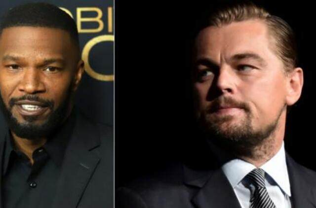 J. Foxxas prakalbo apie sunkumus vaidinant su L. DiCaprio: jis negalėjo ištarti vieno žodžio