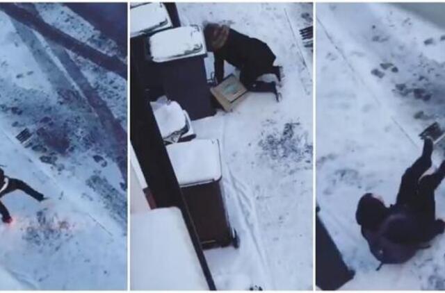 Kai gatvės tampa čiuožykla: 3 patarimai, kaip išsilaikyti ant kojų