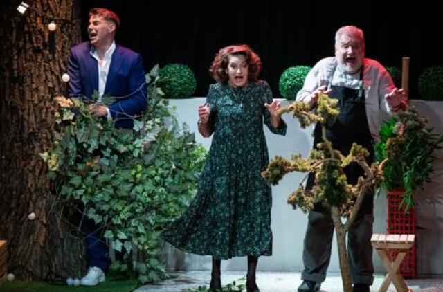 Naujoje komedijoje apie kaimynų santykius susitinka dvi aktorių kartos