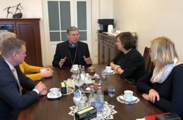 Susitikimas su Telšių vyskupu Kęstučiu Kėvalu