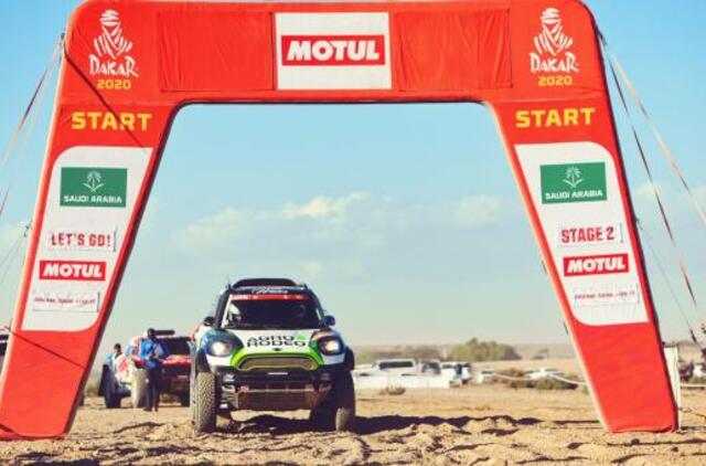 Antrasis Dakaro ralio etapas: „Agrorodeo“ komanda finišą pasiekė 11-oje pozicijoje