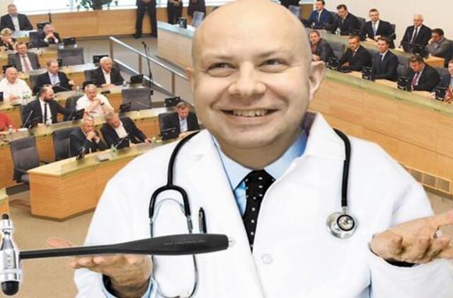 Aurelijaus Verygos diagnozė Seimo opozicijai
